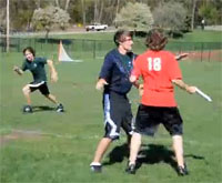 HHS frisbee game