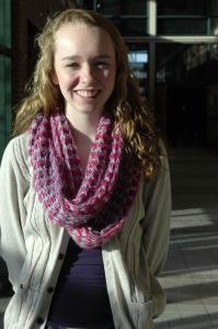 Cassandra Boyce prepares for her second year as a chair of the Relay For Life Committee. Photo by Kora Sileo