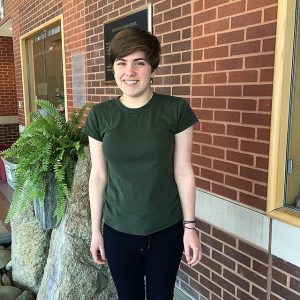 Senior and Chorus and Noteworthy member Cassidy Lowell enjoyed performing at her fifth and final MICCA festival of her High School career. Photo by Emma Nigrosh.