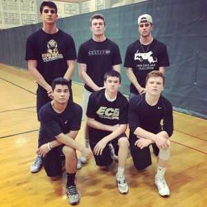 The seniors boys win back to back beFREE handball tournaments at Hopkinton High School. Photo by Cam Finlayson.