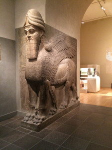 Photo of Lamassu. Photo courtesy of Gwen Maginnis